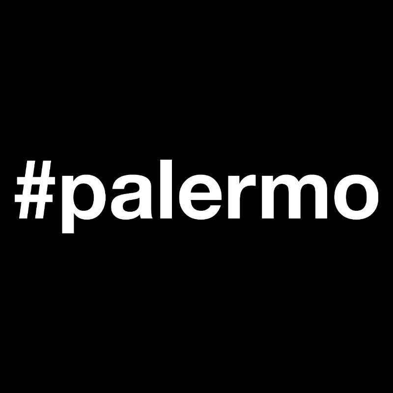 Palermo White Hashtag