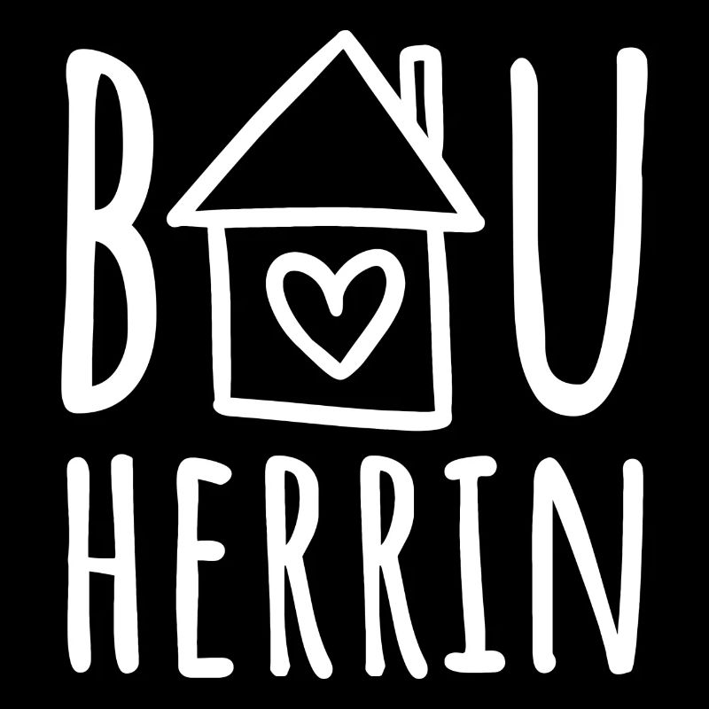 Bauherrin Haus bauen Baustelle Eigenheim Hausbau