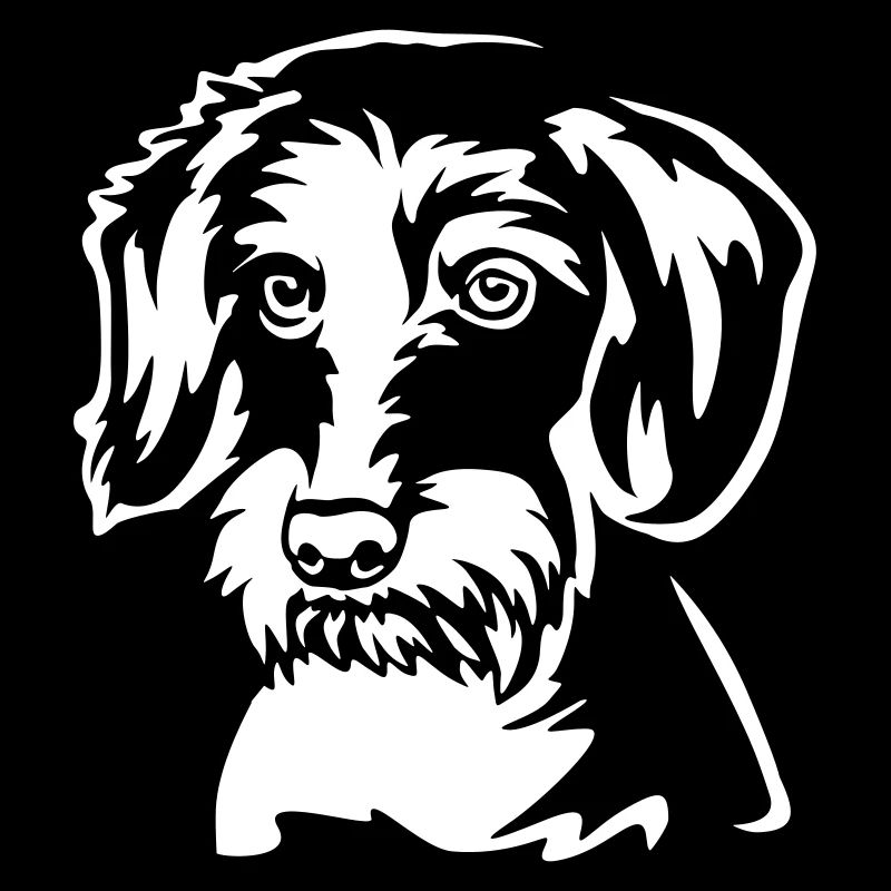 Dackel Kopf "BlackEdition"