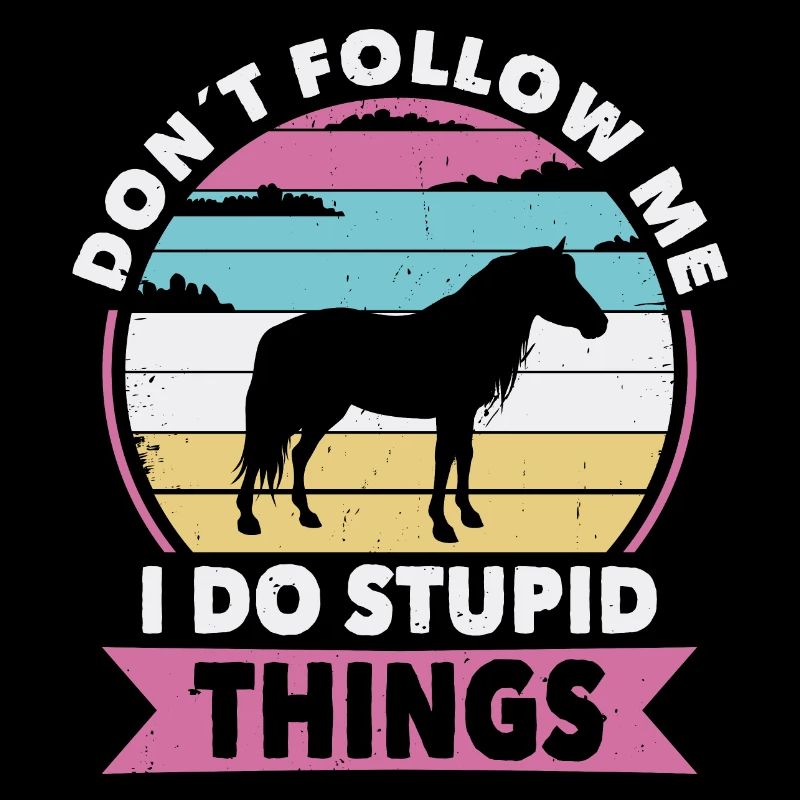 Ne me suivez pas à cheval