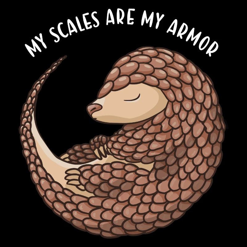 Mes écailles sont mon armure Pangolin