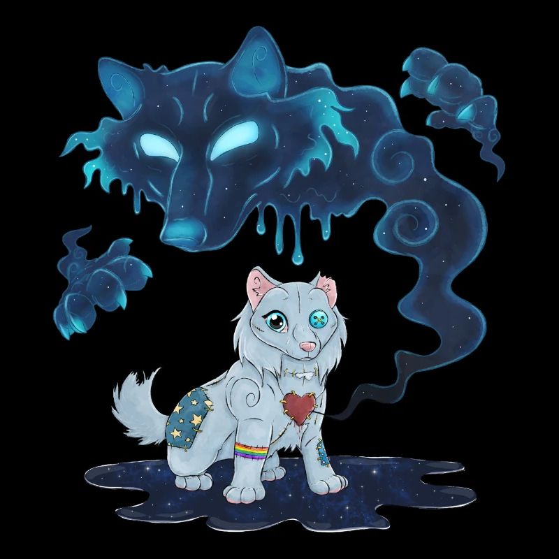 Haunted Plushie Doll : Peluche Loup Hantée