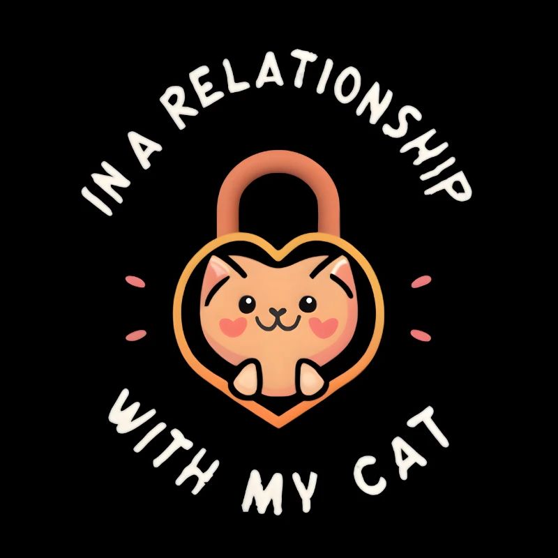 Conception de chat mignon pour les amoureux des chats