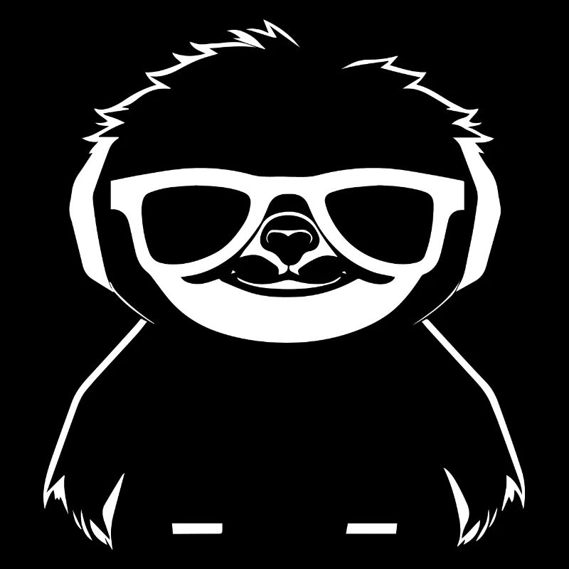 Sloths Anime Sloth Manga Sloth Sunglasses