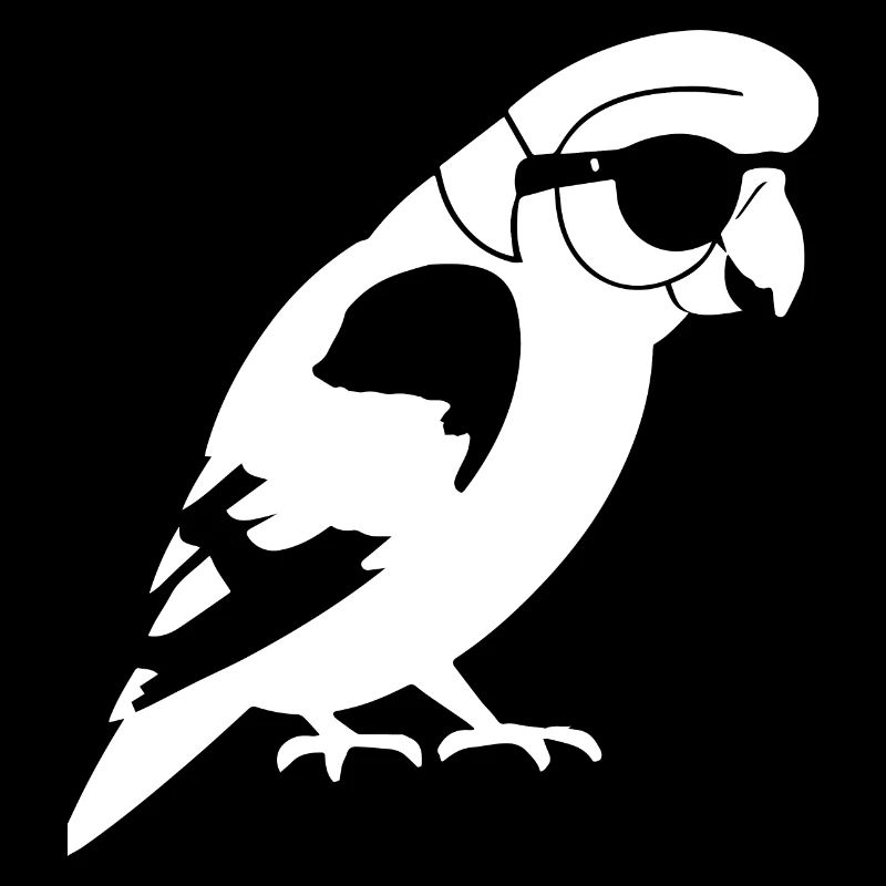 Funny Bird Wearing Sunglasses Cool Bourke's Parak