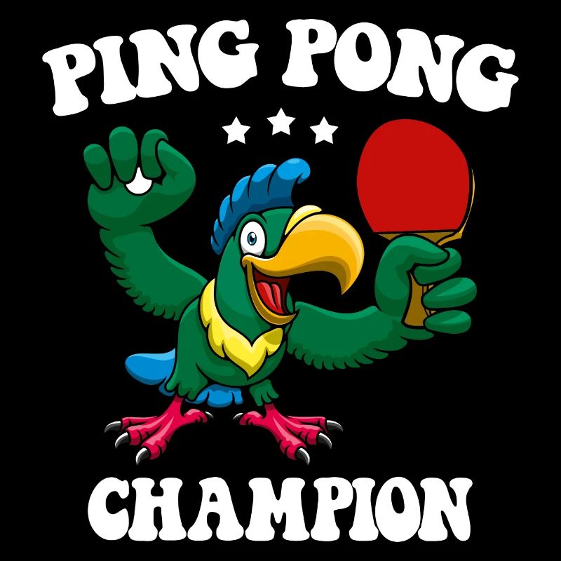 Ping Pong Champion Design Table Tennis and