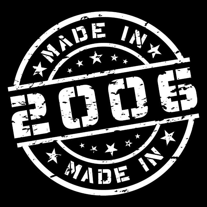 Année de naissance Né(e) - Fabriqué en 2006