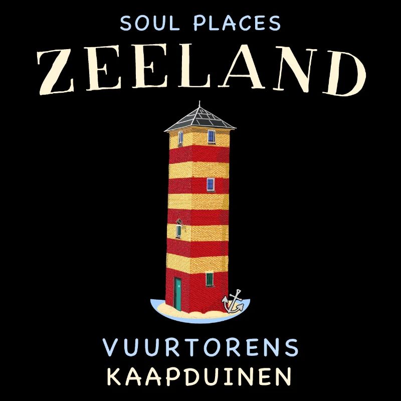 Zeeland Netherlands, Kaapduin Lighthouse Drawing