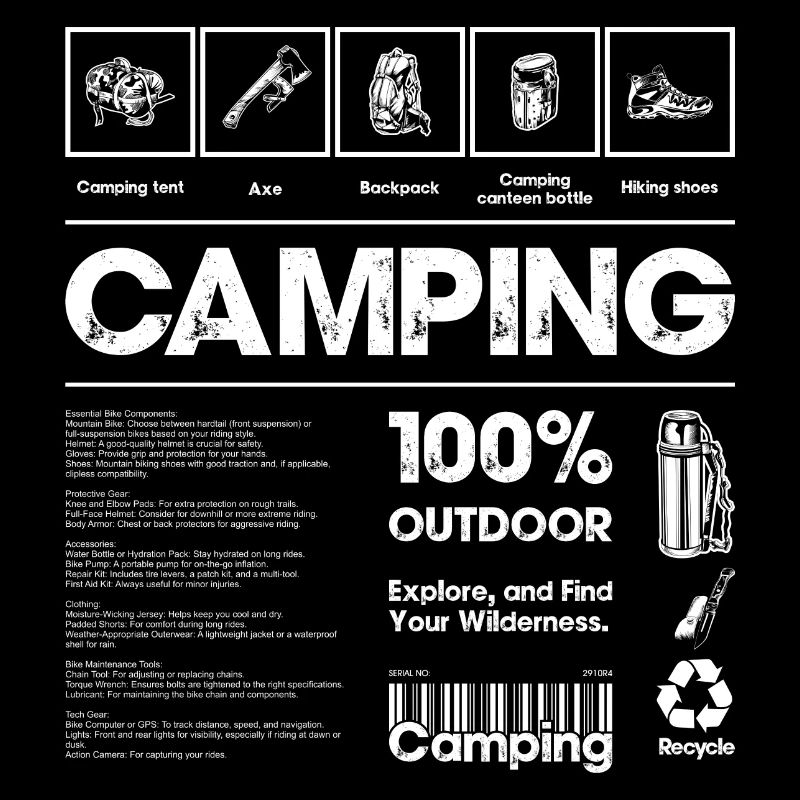 Camping im Freien