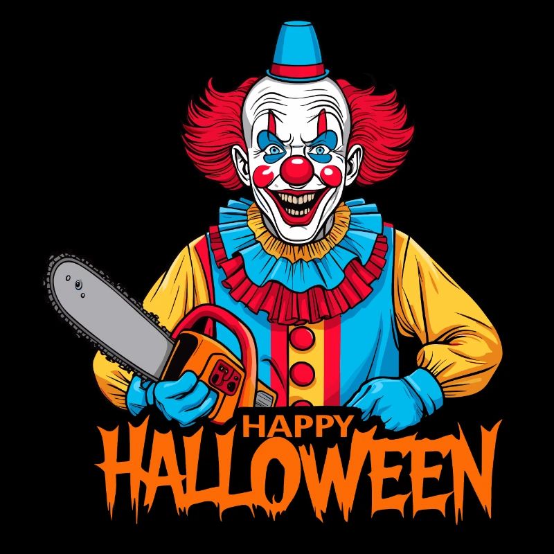 Happy Halloween Clown