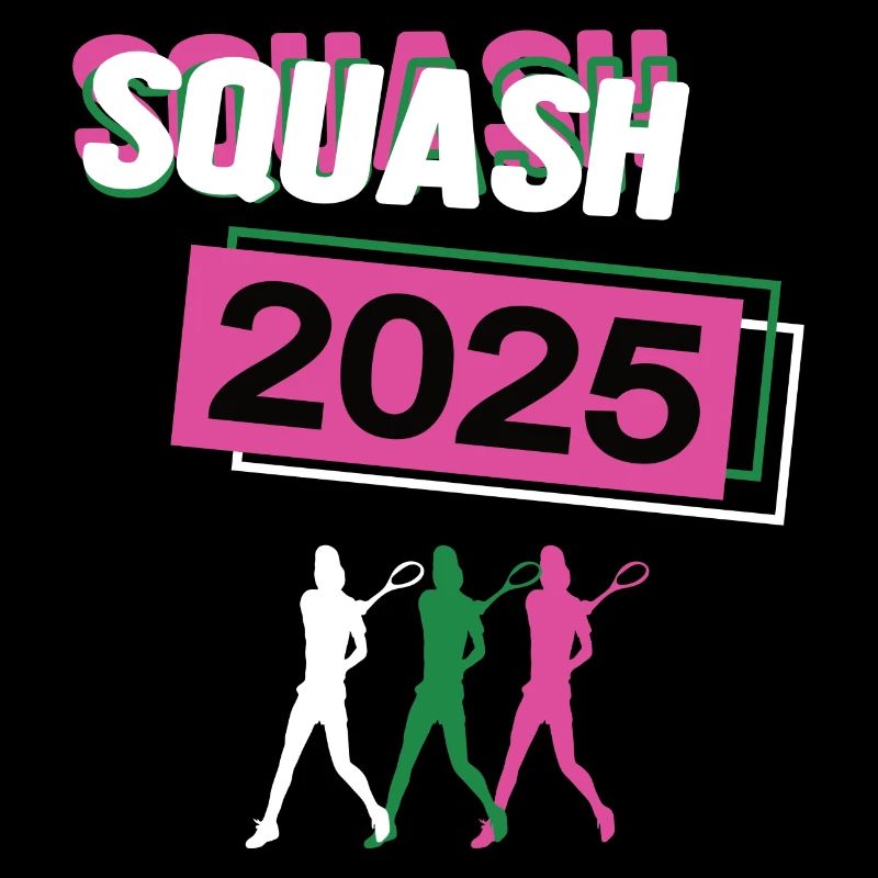 Squash 2025 Squasherin Squashspielerin Squasher
