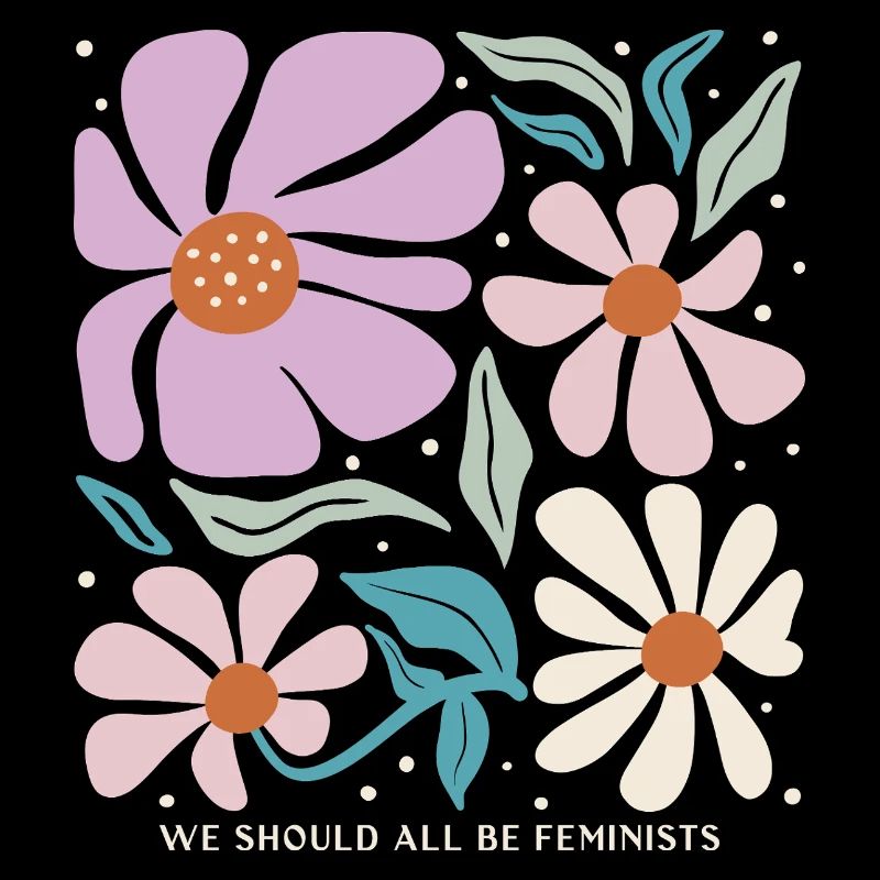 Subtiles Feministisches Statement Design