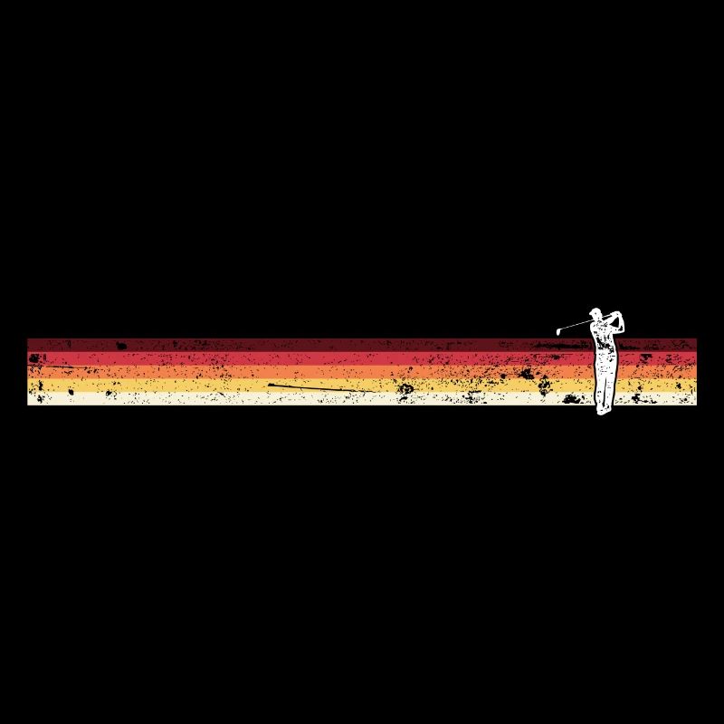 Golf Sunset Silhouette T-Shirt