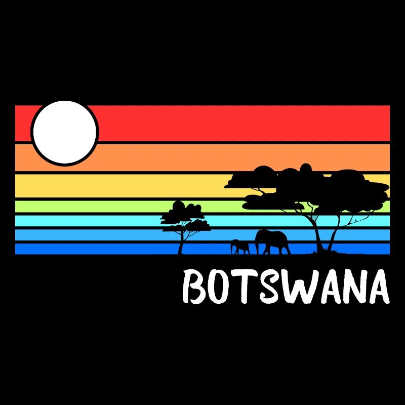 Botswana Afrika Botsuana Savanne Safari Urlaub