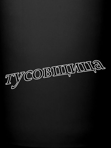 тусовщица