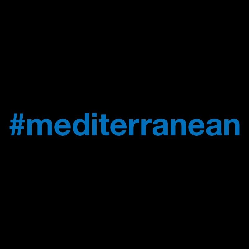MEDITERRANEAN Hashtag Mittelmeer