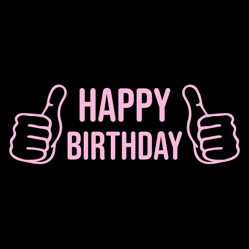 Anniversaire Pouce levé