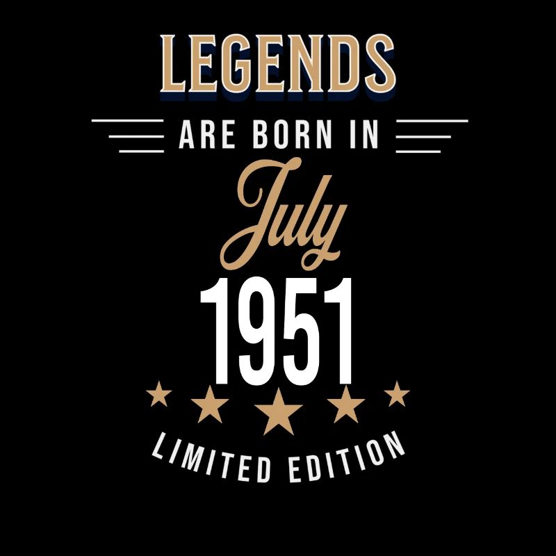 Legends werden im Juli 1951 geboren
