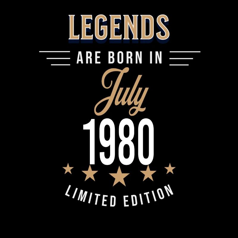 Legends werden im Juli 1980 geboren