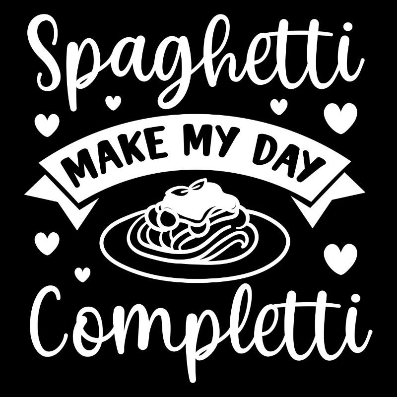 Spaghetti Make Me Completti Pasta Italian Food