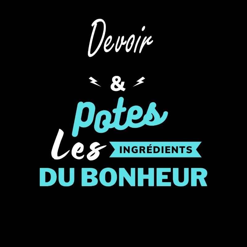 potes les ingrédients du bonheur Devoir