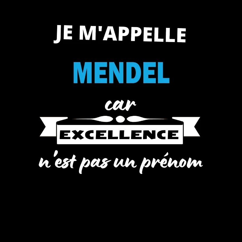 Je m'appelle excellence Mendel