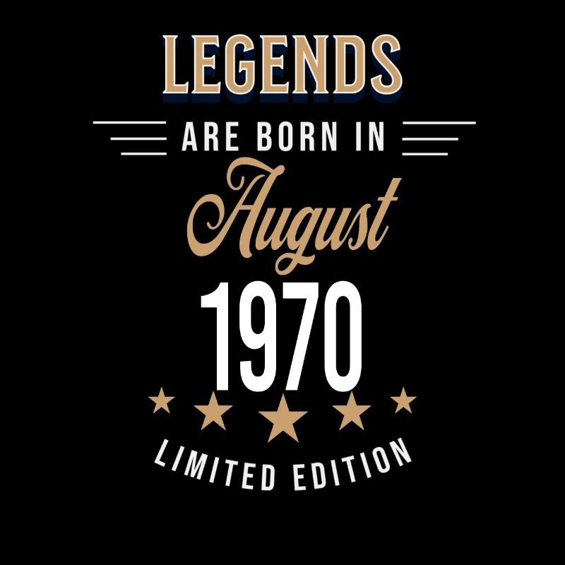 Legends werden im August 1970 geboren