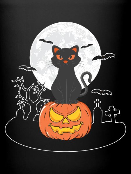 Halloween Cat Pumpkin