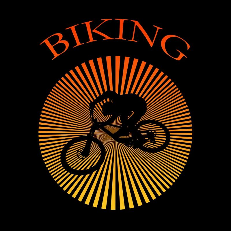 biking