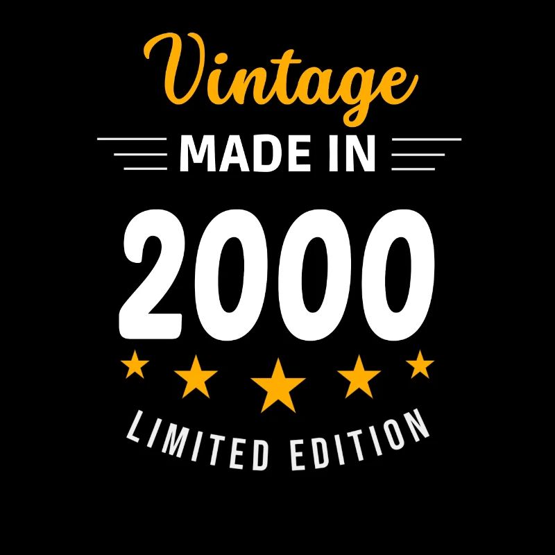 Millésime fabriqué en 2000