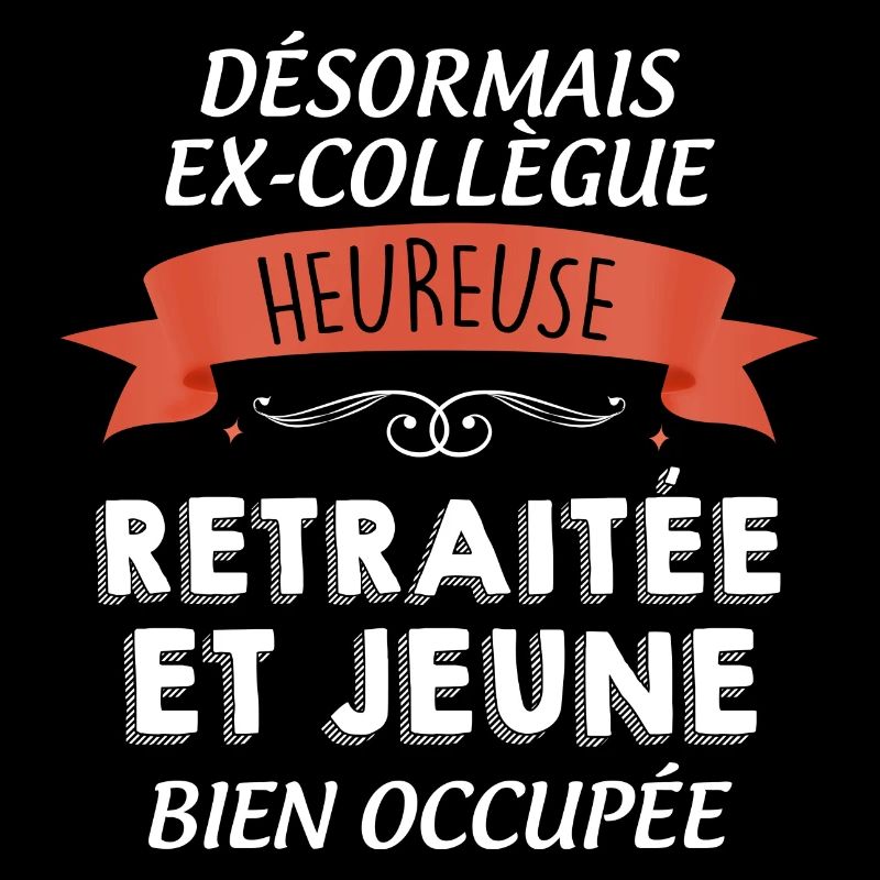 Femme Collègue Future Retraitée Jeune Et Heureuse