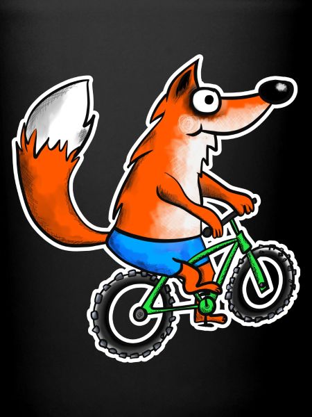 Renard avec VTT