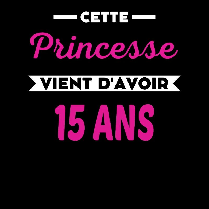 Cette Princesse vient d'avoir 15 ans