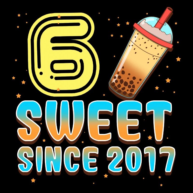 6. Geburtstag Bubble Tee