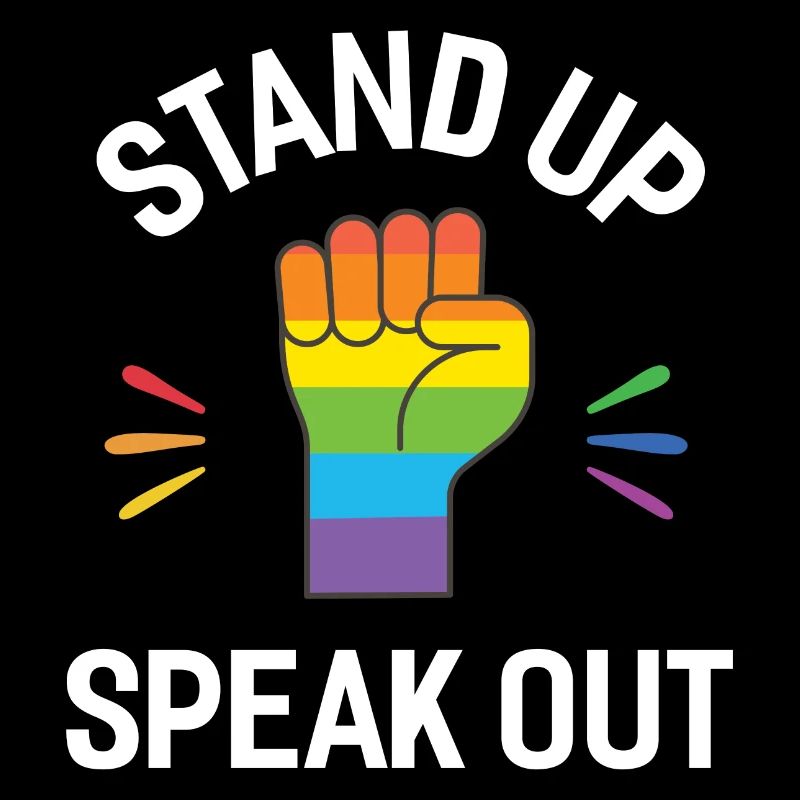 Pride Month - Steh auf. Sprechen Sie sich aus.