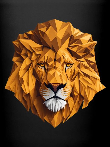 Tête de lion