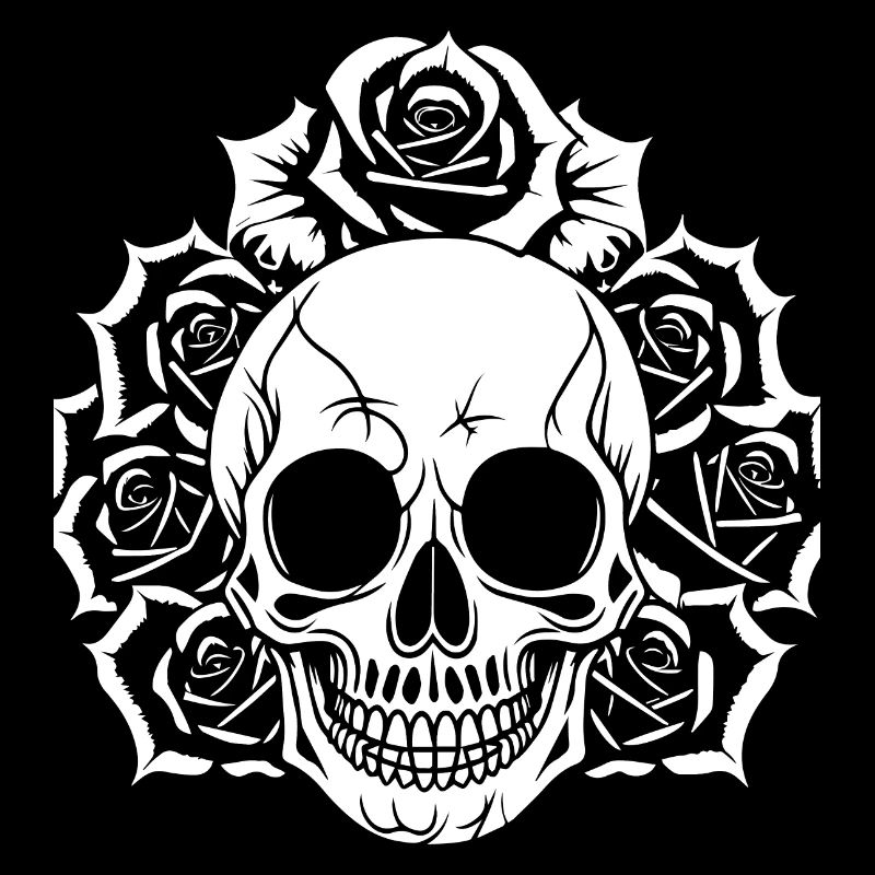 Horror Skull Skull Art Skull Gothic Heavy Metal