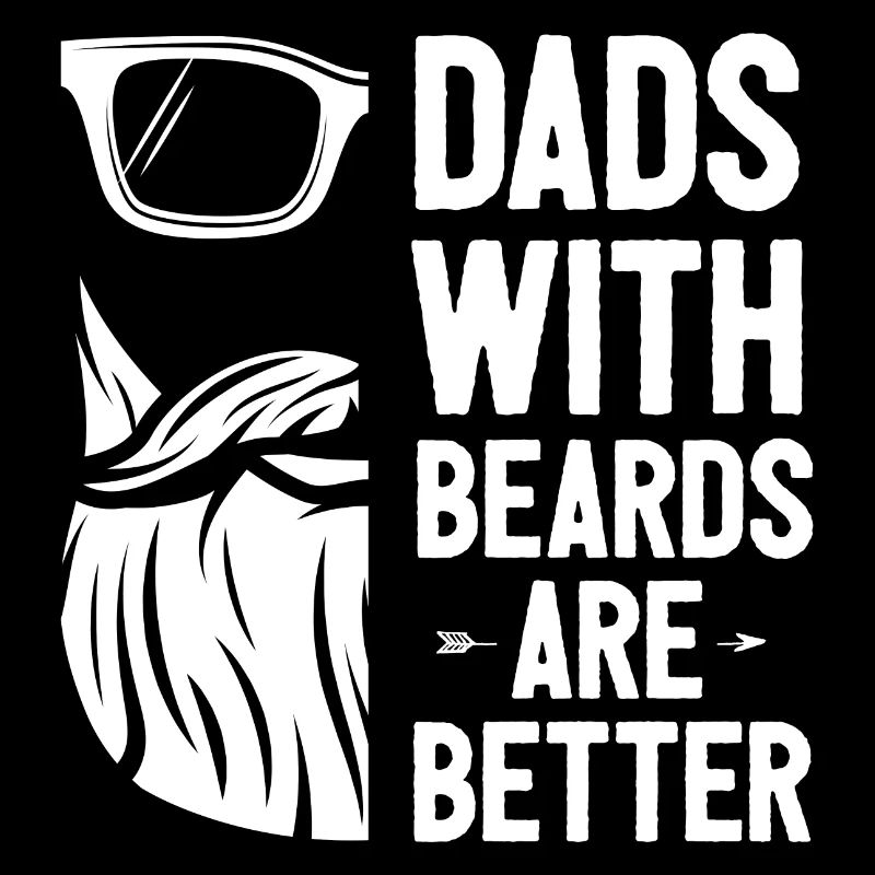 Väter mit Bärten sind besser