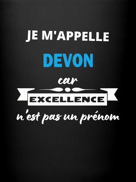 Je m'appelle excellence Devon