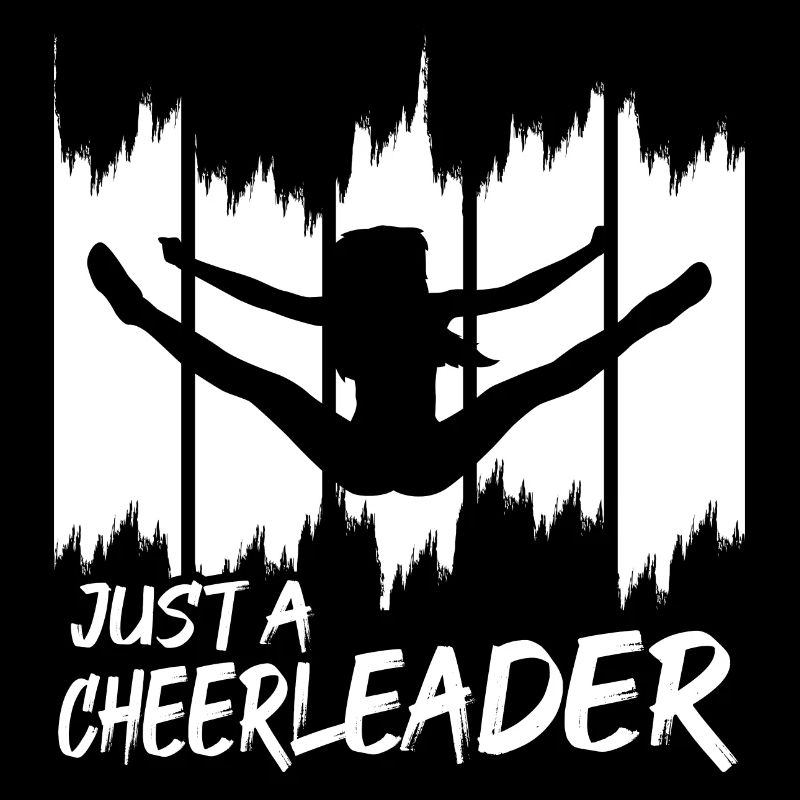 Only one cheerleader