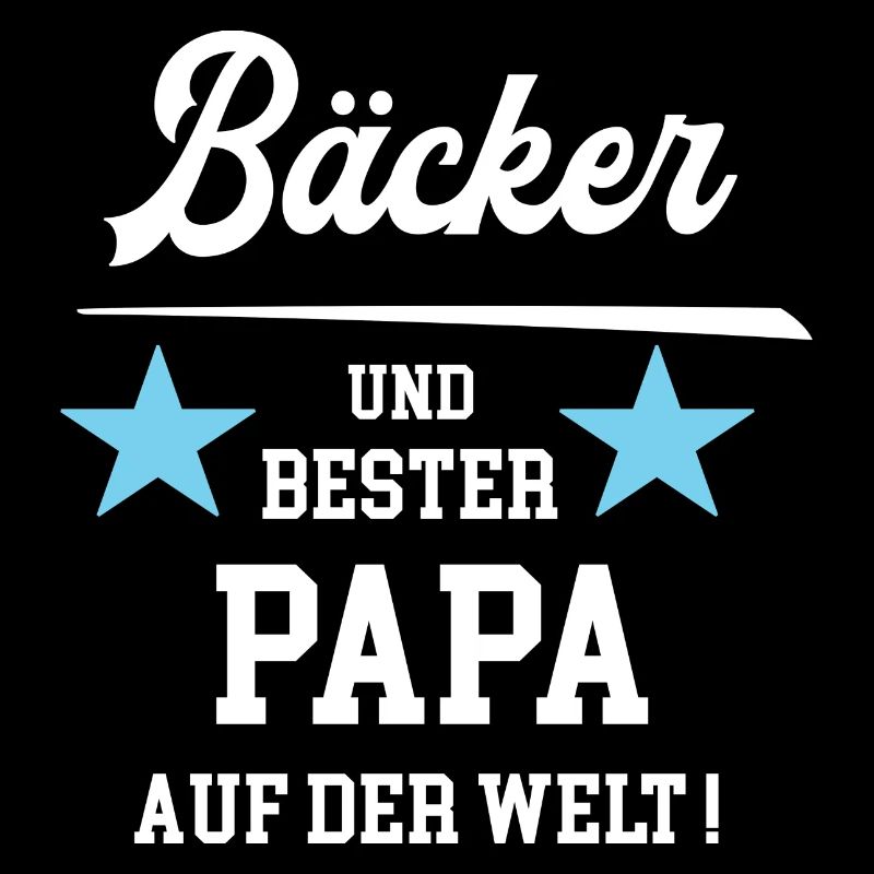 Bäcker Bester Papa Vatertag Geburtstag Bäckerei