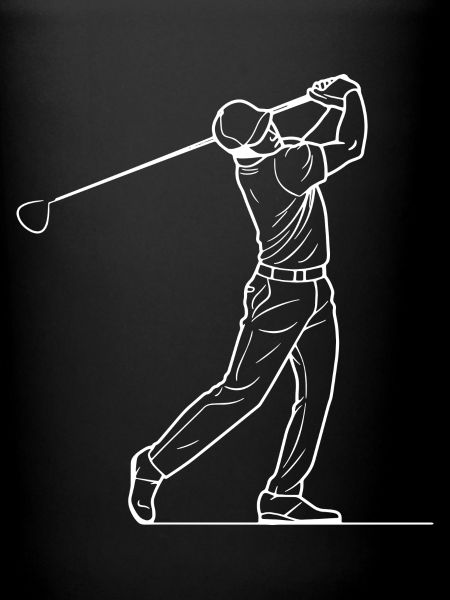 Golfer Sketch