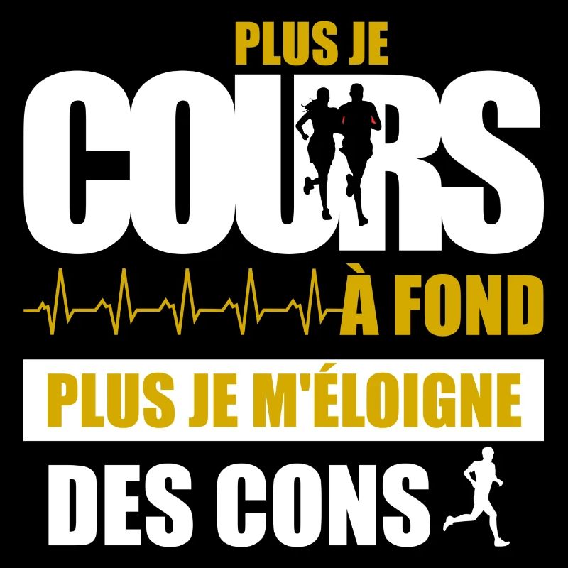 Plus je cours