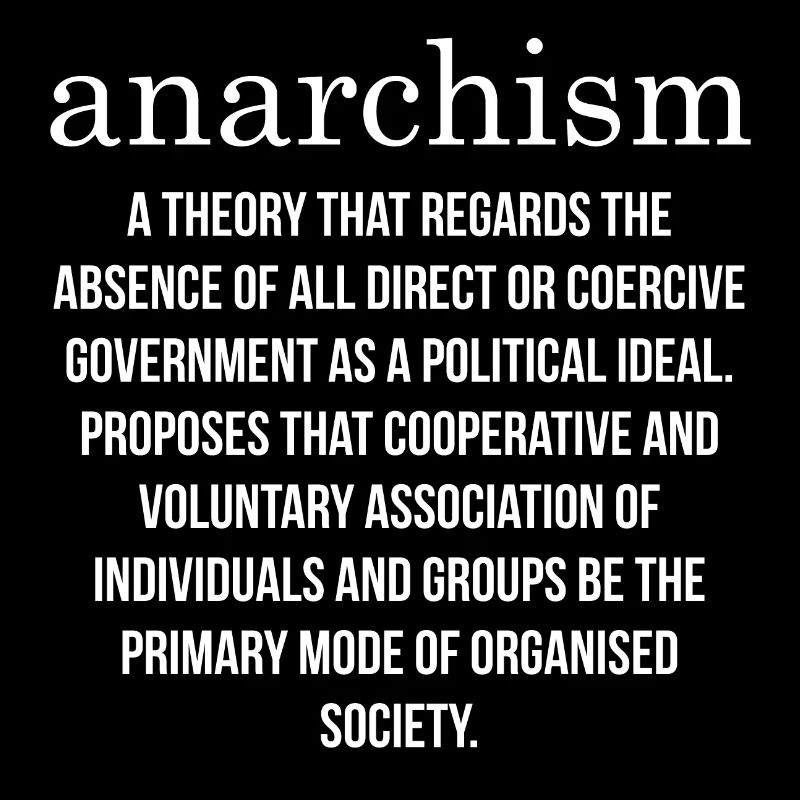 Anarchist Anarchism Anarchy Definition