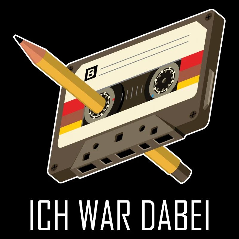 Kassette Bleistift 80er 90er Erinnerung Geschenk