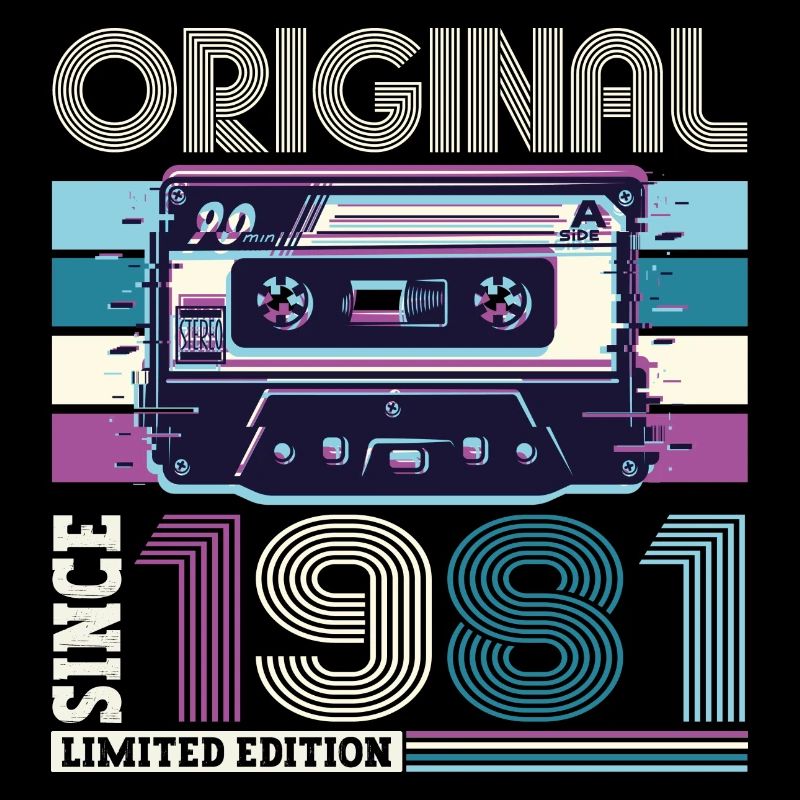 Original 1981 41st Birthday Gift Hommes