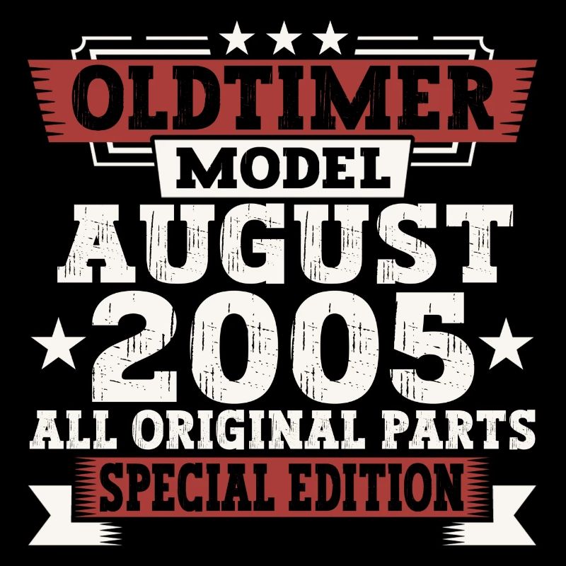 Oldtimer August 2005 17. Geburtstag Geschenk Fun