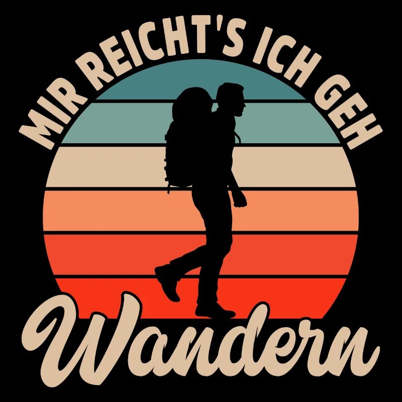 Wandern Geschenkidee Wanderer Berge Trekking