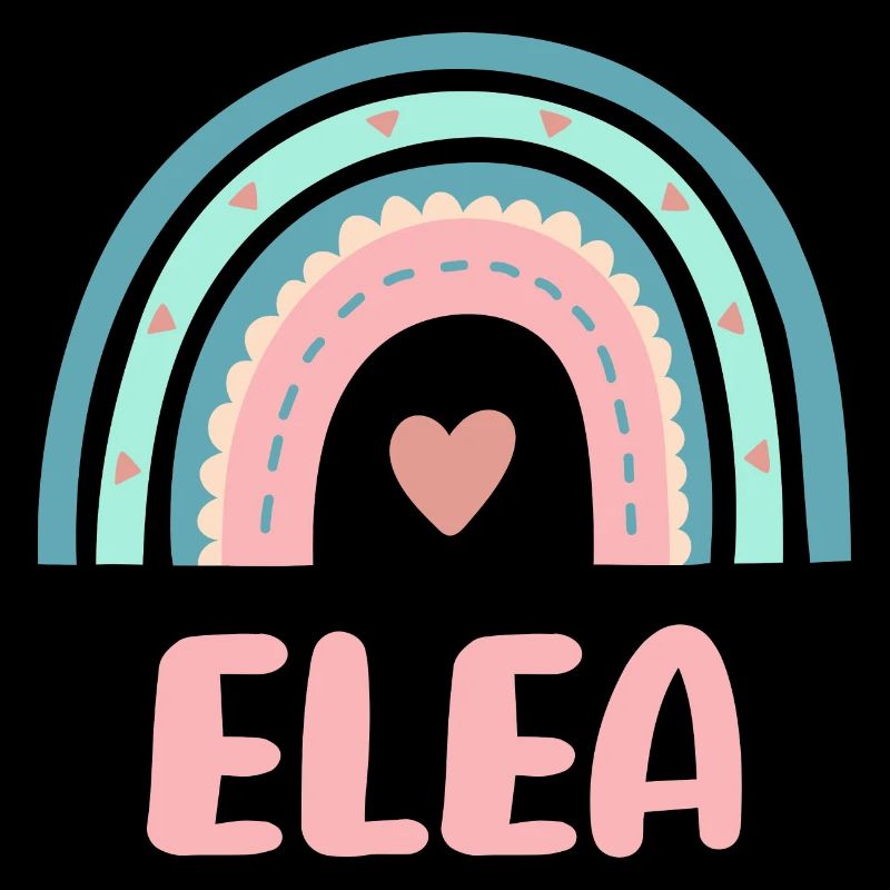 Elea Nom Rainbow Baby