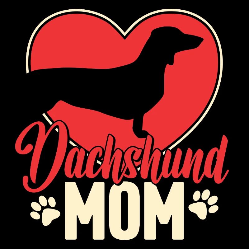 Dackel Mama Geschenk